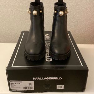 Karl Lagerfeld Paris boots size 5.5